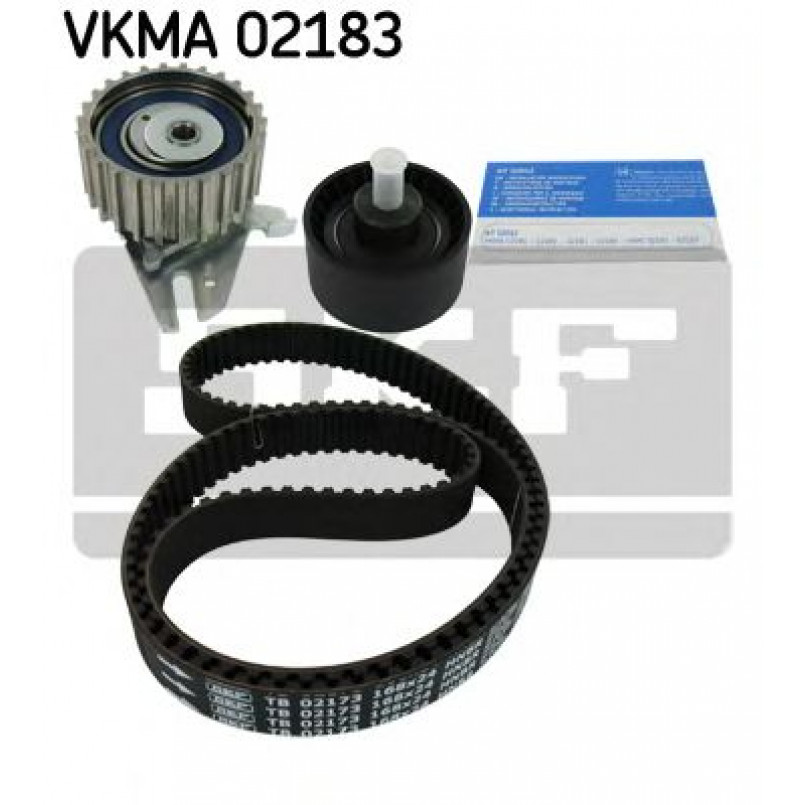 VKMA 02183 SKF Комплект (ремінь+ролики)